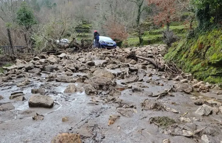 Derrocada em Sistelo